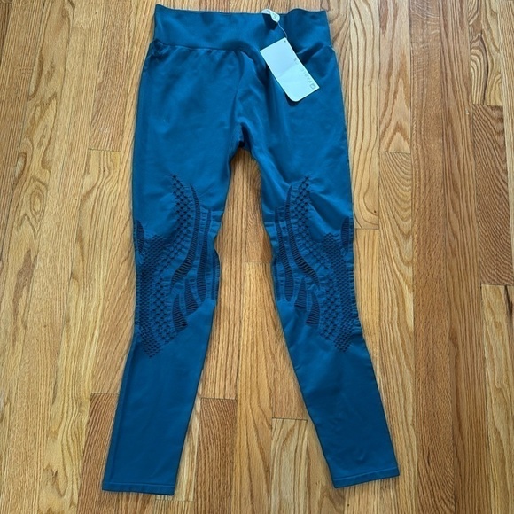 Fabletics Pants - Fabletics Women’s Blue/Green (Teal) Athletic Ishani Tight Legging Sz S (NWD)